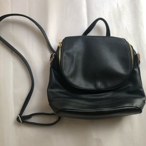 A New Day | Faux Leather Backpack